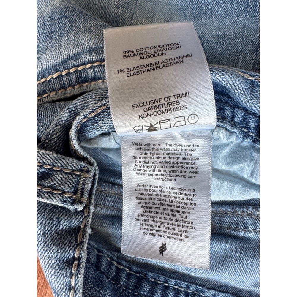 Silver Jeans Co Mens Light Wash Straight Leg Denim Jeans Blue Fade 33x31 - Picture 10 of 12